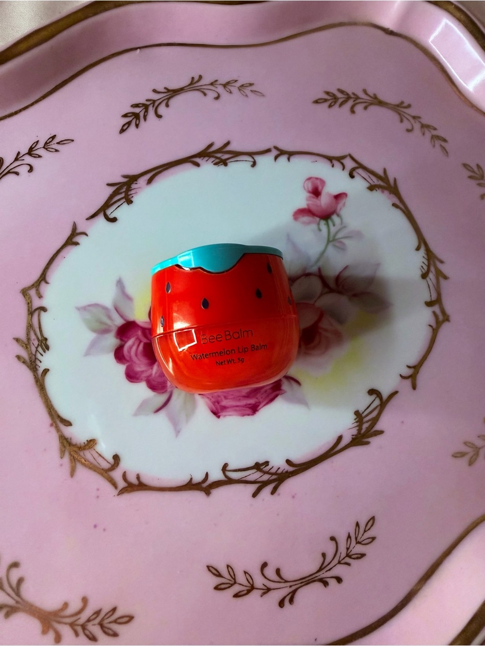 Watermelon Lip Balm - Coral Red